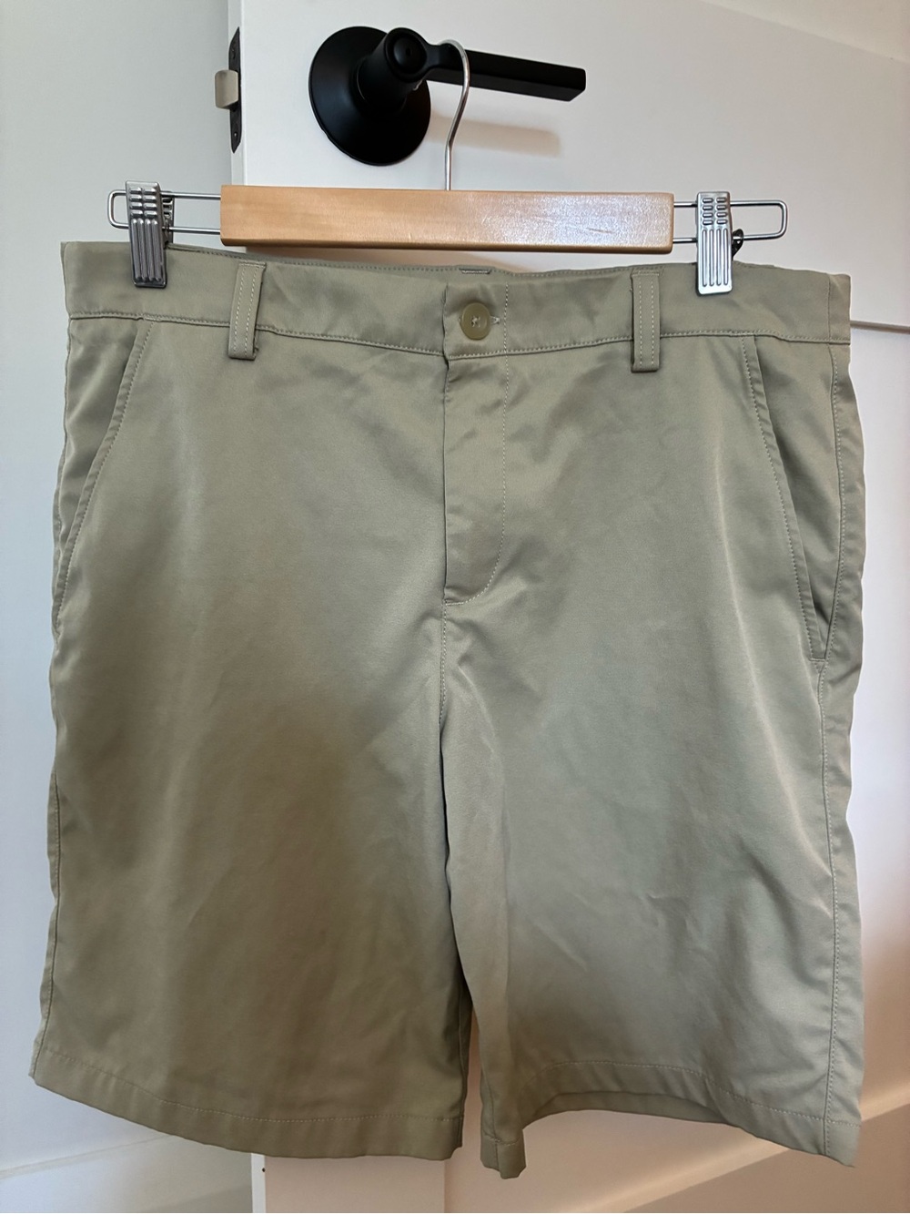 Under Armour Boys Khaki Performance Shorts